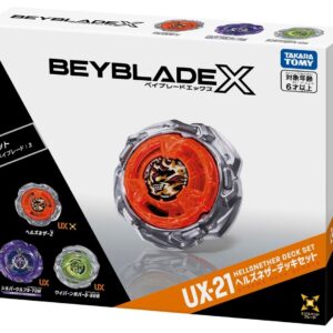 beyblade x 戰鬥陀螺 日版 UX-21 地獄冥河 ヘルズネザー 套裝組 beyblade x 戰鬥陀螺 日版 UX-21 地獄冥河 ヘルズネザー 套裝組